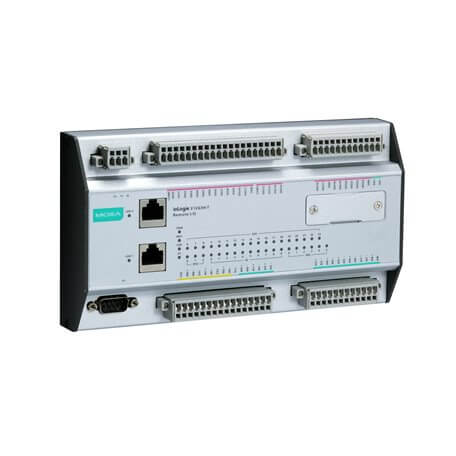 Ethernet remote I/O with 2-port Ethernet switches,